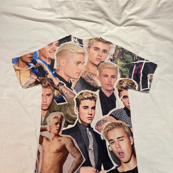 Justin Bieber shirt, size small - Picture 1 of 6